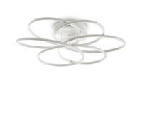 Netlighting Karol Integrated LED Indoor Flush Ceiling Lamp White 4000K Netlighting White