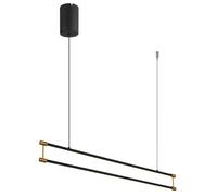 Netlighting Kayson 84cm Pendant Ceiling Light Matt Black LED 3000K Netlighting Black