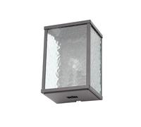 Forum Keb Half Lantern Outdoor Wall Light - Black