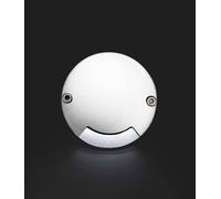 Netlighting Keenan LED OneWay Outdoor Wall Floor Light Nickel IP67 in Grey Netlighting Grey