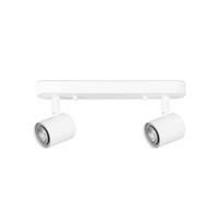 Netlighting Keeper Double Twin Adjustable Spotlight GU10 White Netlighting White