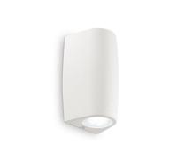 Netlighting Keope LED 1 Light Outdoor Small Wall Light White IP55 GU10 Netlighting White