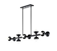 Netlighting Kichler Palta Bar Pendant Black 10x E14 Netlighting Black
