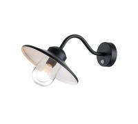 Netlighting Klampenborg Outdoor Dome Wall Lamp Black IP44 Netlighting Black