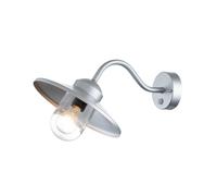 Netlighting Klampenborg Outdoor Dome Wall Lamp Silver IP44 Netlighting Silver