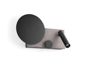 Netlighting Klee Integrated LED Reading Light Wall Light Grey 2700K Netlighting Grey