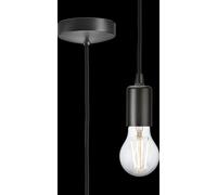 Netlighting Knightsbridge 1.8m E27 Contemporary Pendant Set Smoked Bronze 8270LSB in Brown Netlighting Brown
