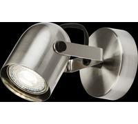 Netlighting Knightsbridge 230V GU10 Single Spotlight Brushed Chrome CSPT1BC in Grey Netlighting Grey