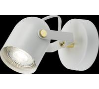 KnightsBridge 230V GU10 Single Spotlight - Matt White