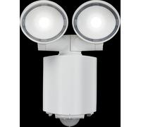 Netlighting Knightsbridge 230V IP55 Twin Spot LED Security Light White FL16AW Netlighting White