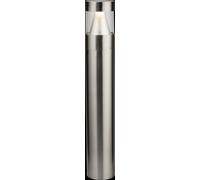 Netlighting Knightsbridge 230V IP65 15W Stainless Steel LED Bollard 950mm 3000K CBL15SS in Grey Netlighting Grey