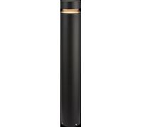 Netlighting Knightsbridge 230V IP65 22W IK08 LED Bollard 1000mm 3000K CBL22BK in Black Netlighting Black