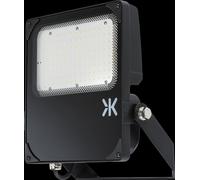 Netlighting Knightsbridge 230V IP66 IK08 High Lumen 100W Floodlight 4000K FLHL100 in Black Netlighting Black