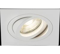 Netlighting Knightsbridge Ambar Single Tilt Square Downlight White AMA1TSW Netlighting White