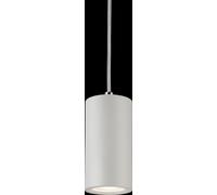 Netlighting Knightsbridge Dasan Single Short Fixed Round Pendant White DAA1FRW Netlighting White