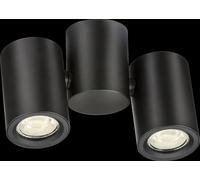 Netlighting Knightsbridge Dee Twin Surface Adjustable Round Spotlight Black DEA2TRB Netlighting Black