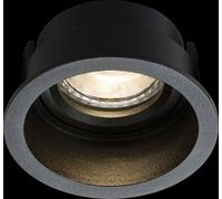 Netlighting Knightsbridge Dipa Single Fixed Round AntiGlare Downlight Black DIA1FRB Netlighting Black