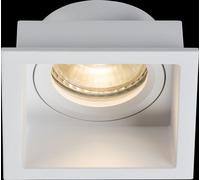 Netlighting Knightsbridge Dipa Single Fixed Square AntiGlare Downlight White DIA1FSW Netlighting White
