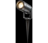 Netlighting Knightsbridge EAMON 230V IP65 GU10 Polycarbonate Spike light Anthracite EASPK1A in Black Netlighting Black