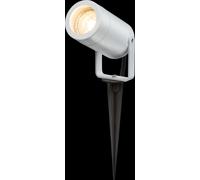 Netlighting Knightsbridge EAMON 230V IP65 GU10 Polycarbonate Spike light White EASPK1W Netlighting White