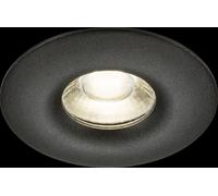 Netlighting Knightsbridge Odina Single Fixed Round Downlight Black ODA1FRB Netlighting Black
