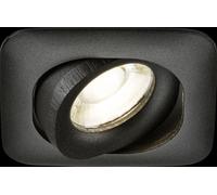 Netlighting Knightsbridge Odina Single Tilt Square Downlight Black ODA1TSB Netlighting Black