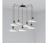 Netlighting Kombo Cluster Pendant Ceiling Light Grey E27 Netlighting Grey