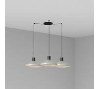 Kombo Grey Cluster Drop Dome Pendant Lamp Ø400 3L Netlighting Black One Size