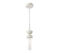 Netlighting Kyoto Modern Slim Pendant Ceiling Light White 1xG9 Netlighting White