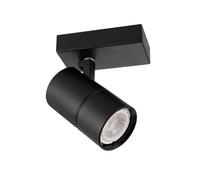Netlighting Laconi Modern Single Spotlight GU10 in Black Netlighting Black