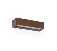 Netlighting Lako Integrated LED Down Lighter Outdoor Wall Light Brown 3000K IP65 Netlighting Brown