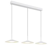 Netlighting Lampone Bar Pendant Ceiling Light White Matt 3x LED 4000K Netlighting White