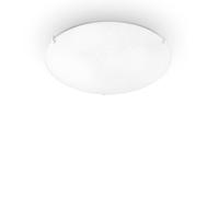 Netlighting Lana 3 Light Large Ceiling Flush Light Chrome E27 in Grey Netlighting Grey