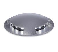 Netlighting LED 12 Light 4 Way Walkover Recessed Light Aluminium White IP67 in Grey Netlighting Grey