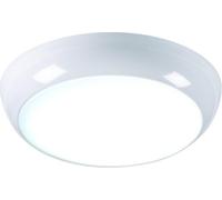 Netlighting LED Emergency Bulkhead Fitting with Sensor 6000K 230V IP44 14W in White Netlighting White