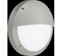 Netlighting LED Eyelid Bulkhead CCT Emergency & Daylight Sensor GreyV IP65 18W in Grey Netlighting Grey