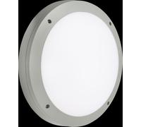 Netlighting LED Round Bulkhead CCT with Daylight Sensor Grey 230V IP65 18W Netlighting Grey