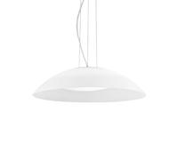 Netlighting Lena 3 Light Dome Ceiling Pendant White E27 Netlighting White