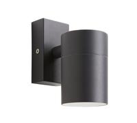 Netlighting Leto Outdoor Down Wall Lamp Anthracite IP65 in Black Netlighting Black