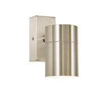 Netlighting Leto Outdoor Down Wall Lamp Stainless Steel IP65 in Grey Netlighting Grey