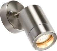Netlighting Lightweight Stainless Steel Adjustable Wall Light 230V IP65 GU10 35W in Grey Netlighting Grey