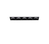 Netlighting Lika LED 5 Light Recessed Spotlight Black Netlighting Black