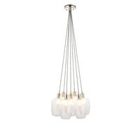 Netlighting Livorno Cluster Pendant & Glass 7 x 10W LED E27 in Grey Netlighting Grey