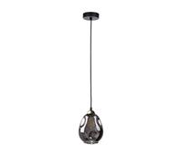 Netlighting Loki Dome Pendant Ceiling Light Black 15cm 1x E27 Netlighting Black