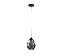 Netlighting Loki Dome Pendant Ceiling Light Black 15cm 1x E27 Netlighting Black