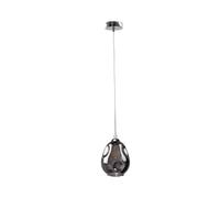 Netlighting Loki Dome Pendant Ceiling Light Silver 15cm 1x E27 Netlighting Silver