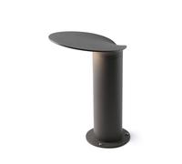 Netlighting Lotus Outdoor LED Dark Grey Bollard Pedestal Lamp 18W 3000K IP65 Netlighting Dark Grey