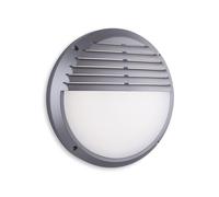 Netlighting Luca Outdoor Integrated LED Bulkheads Round Black IP65 Netlighting Black