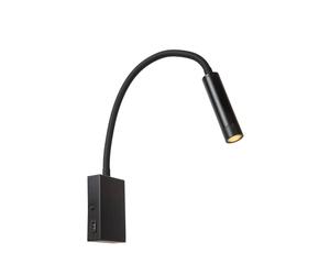 Netlighting Lucide ALEC Wall spotlight LED G9 1x3W 2700K Black Netlighting Black