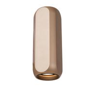 Lucide Braga - Flush Ceiling Light - 1Xgu10 - Coffee